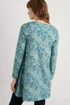 Seasalt Cornwall Sea Cruise V-Neck Tunic (Gots)<Women Tunics
