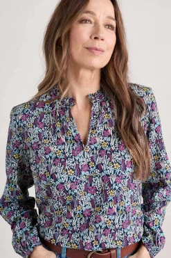 Seasalt Cornwall Sea Flow Printed Top<Women Tops
