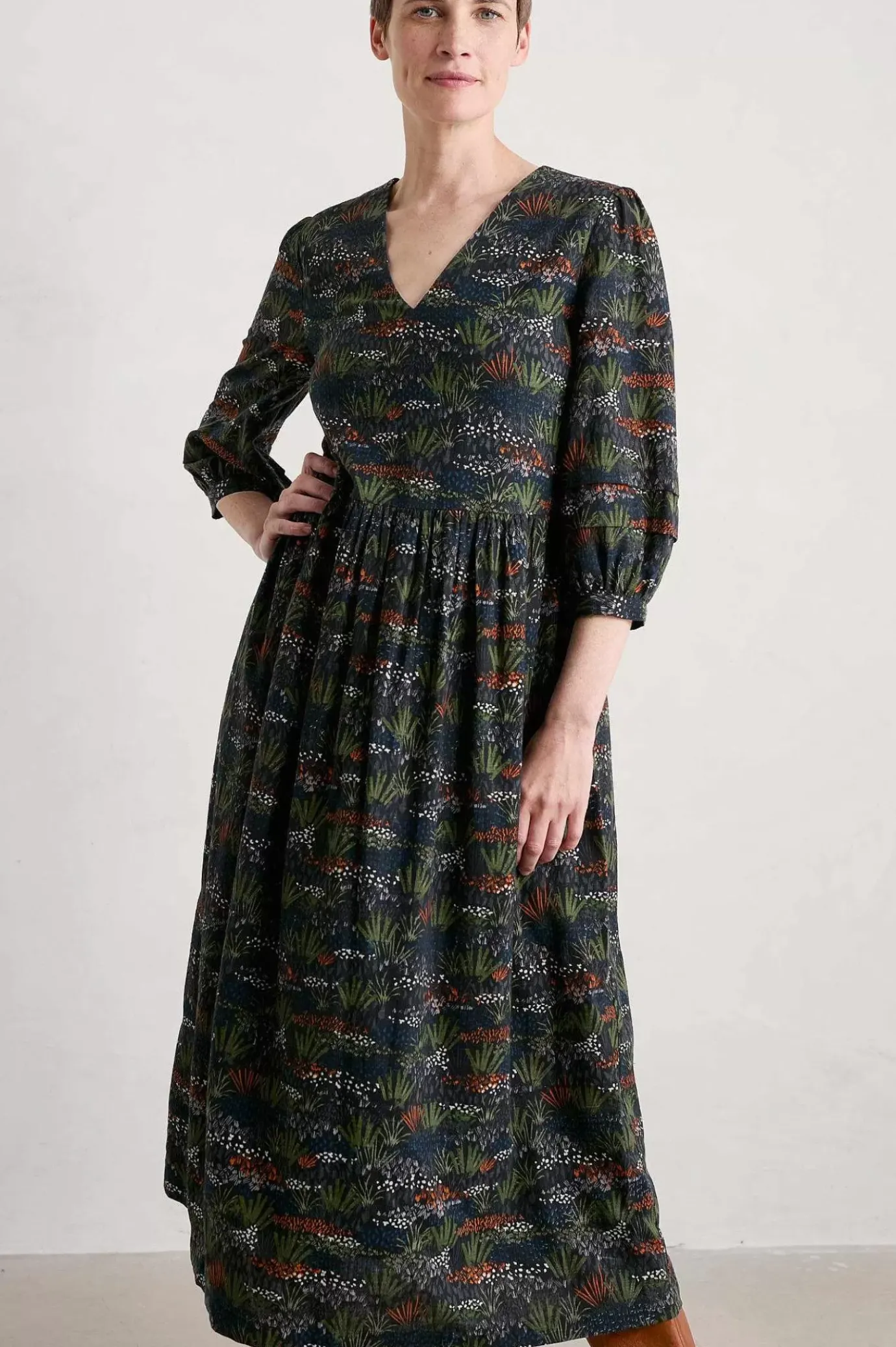 Seasalt Cornwall Sea Line Midi Dress<Women Dresses