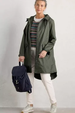 Seasalt Cornwall Seafaring Waterproof Coat<Women Coats & Jackets