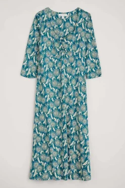 Seasalt Cornwall Secret Cove 3/4 Sleeve Midi Dress<Women Dresses