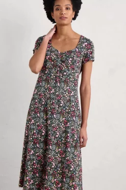 Seasalt Cornwall Secret Cove Empire Line Midi Dress<Women Dresses