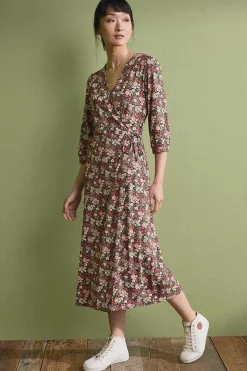 Seasalt Cornwall Sowena Jersey Wrap Dress<Women Dresses