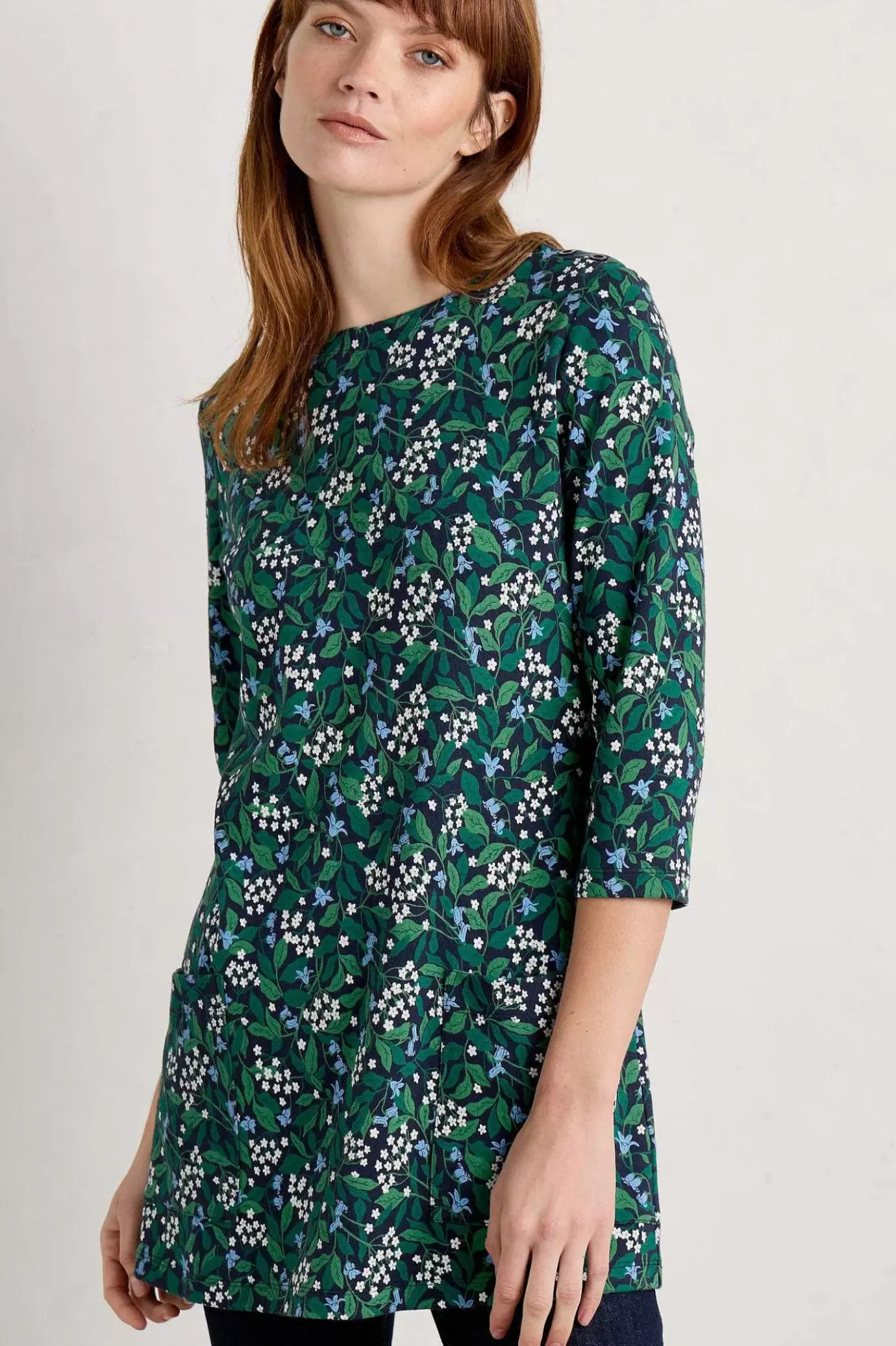 Seasalt Cornwall Tall Waves Jersey Tunic<Women Tunics