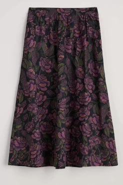 Seasalt Cornwall Tawny Owl Midi Skirt<Women Skirts