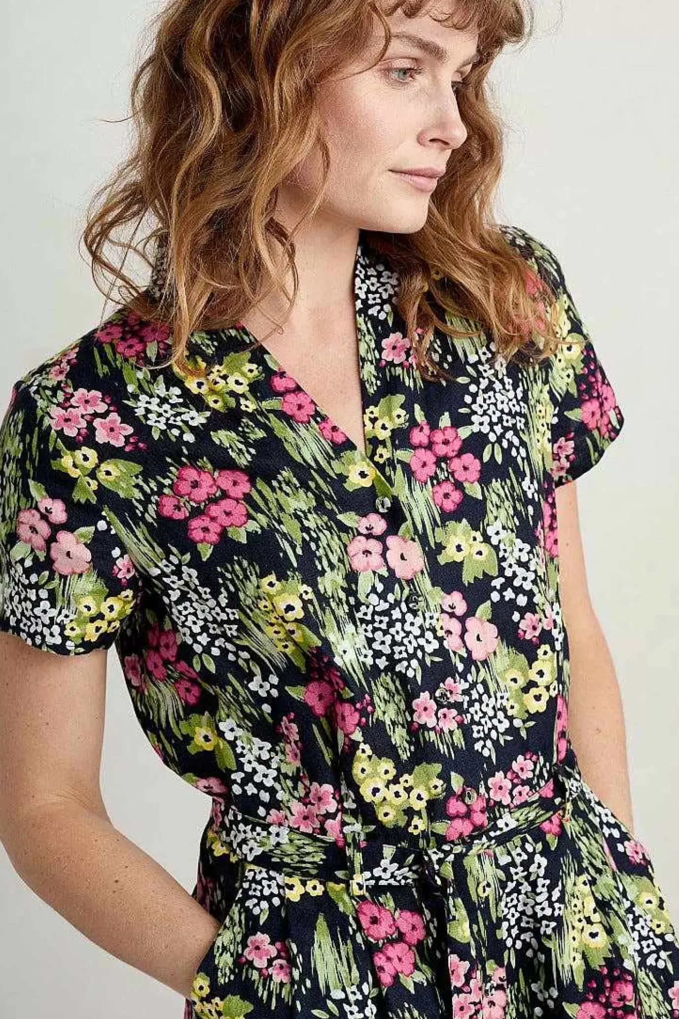 Seasalt Cornwall Treen Cove Linen Jumpsuit<Women Trousers & Shorts