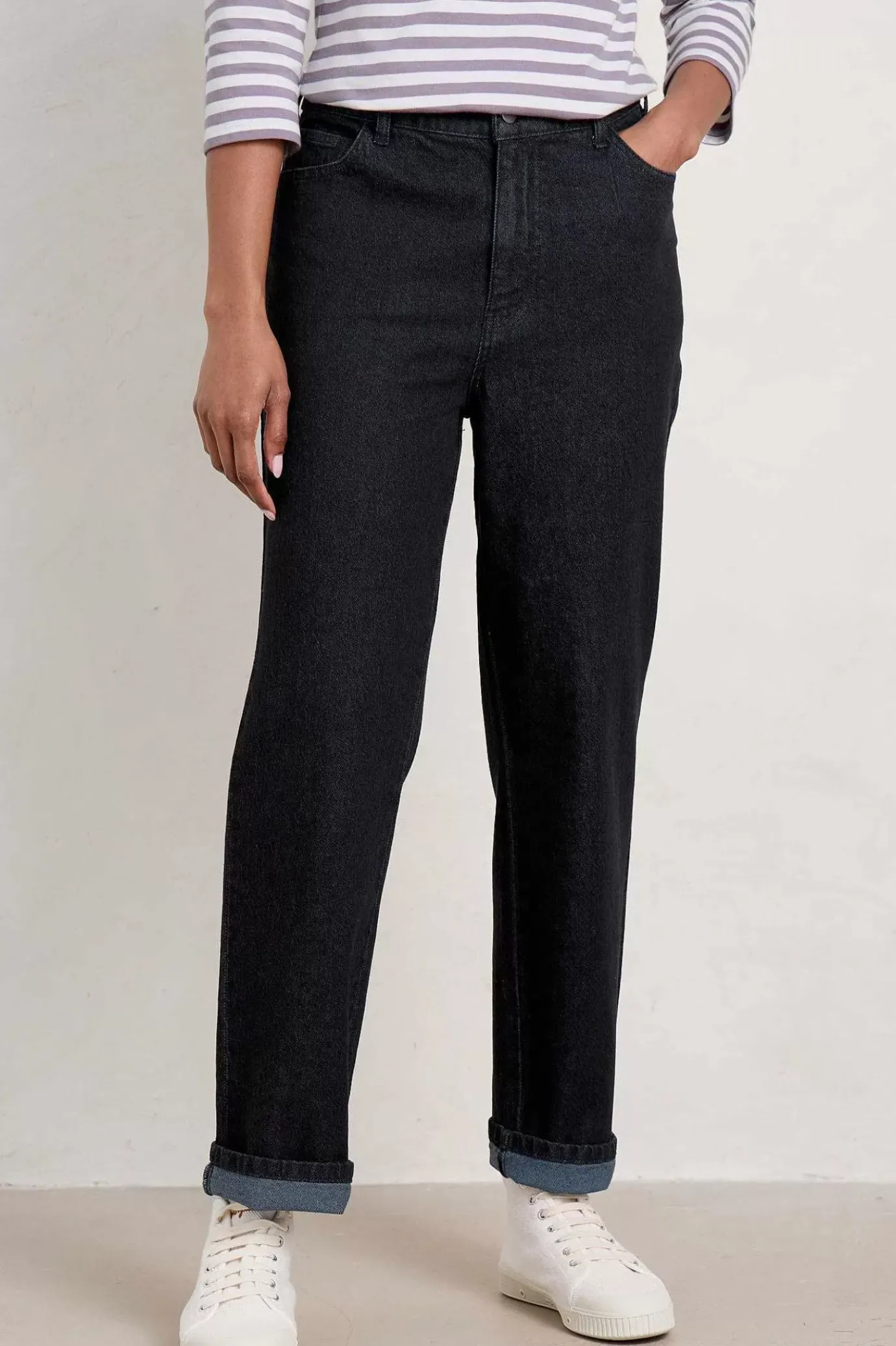 Seasalt Cornwall Trenow Cove Straight Leg Jeans<Women Trousers & Shorts