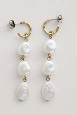 Seasalt Cornwall Valency Freshwater Pearl Drop Earrings<Women Jewellery