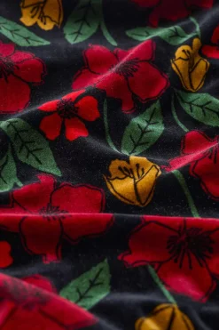 Seasalt Cornwall Wildflower Tiered Velvet Maxi Skirt<Women Skirts
