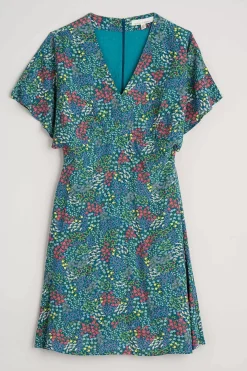 Seasalt Cornwall Wilsey Empire Line Flared Sleeve Dress<Women Dresses