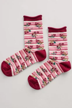 Seasalt Cornwall Women's Arty Organic Cotton Socks<Women Socks & Tights