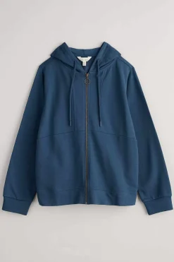Seasalt Cornwall Wych Elm Zip Up Hoodie<Women Tops